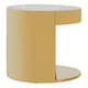 image 4 of ontemporary Design Round Side Table, Stylish Side Table, Boutique Inspired Versatile Modern Side Table Gold
