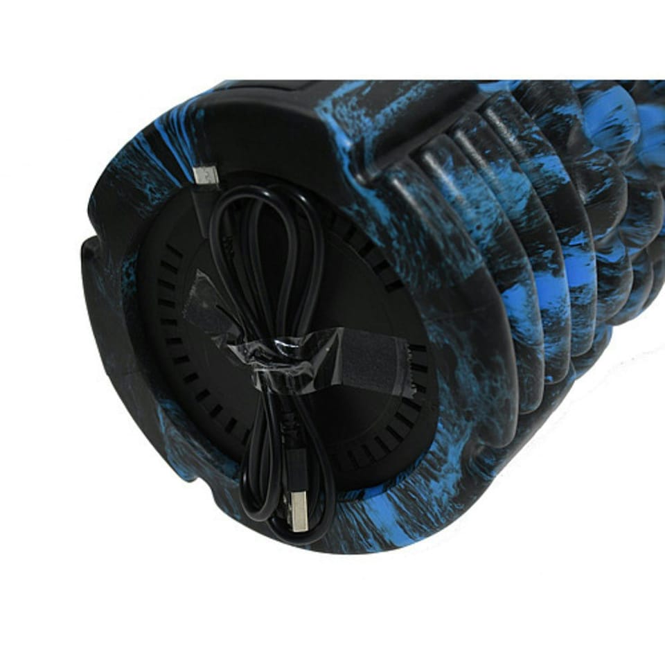 image 1 of Urban Fitness Vibrating Foam Roller - Black/Blue - One Size