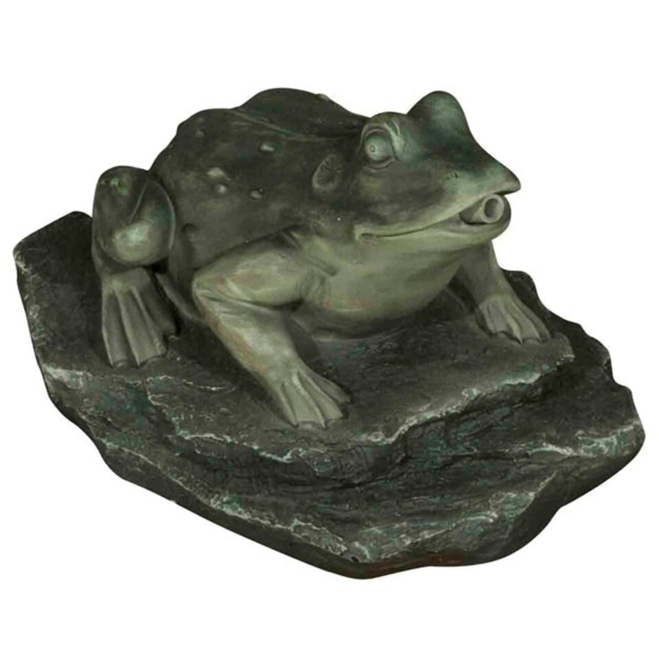 image 1 of Bermuda Frog on Lilypad Water Spitter