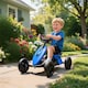 image 2 of AIYAPLAY Pedal Go Kart for Kids, Children Ride-On Race Car with Silent EVA Tyres, for 2-5 Years, Blue