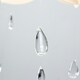 image 1 of ValueLights Children's Nursery White Rain Cloud With Acrylic Jewel Raindrops Pendant Light Shade