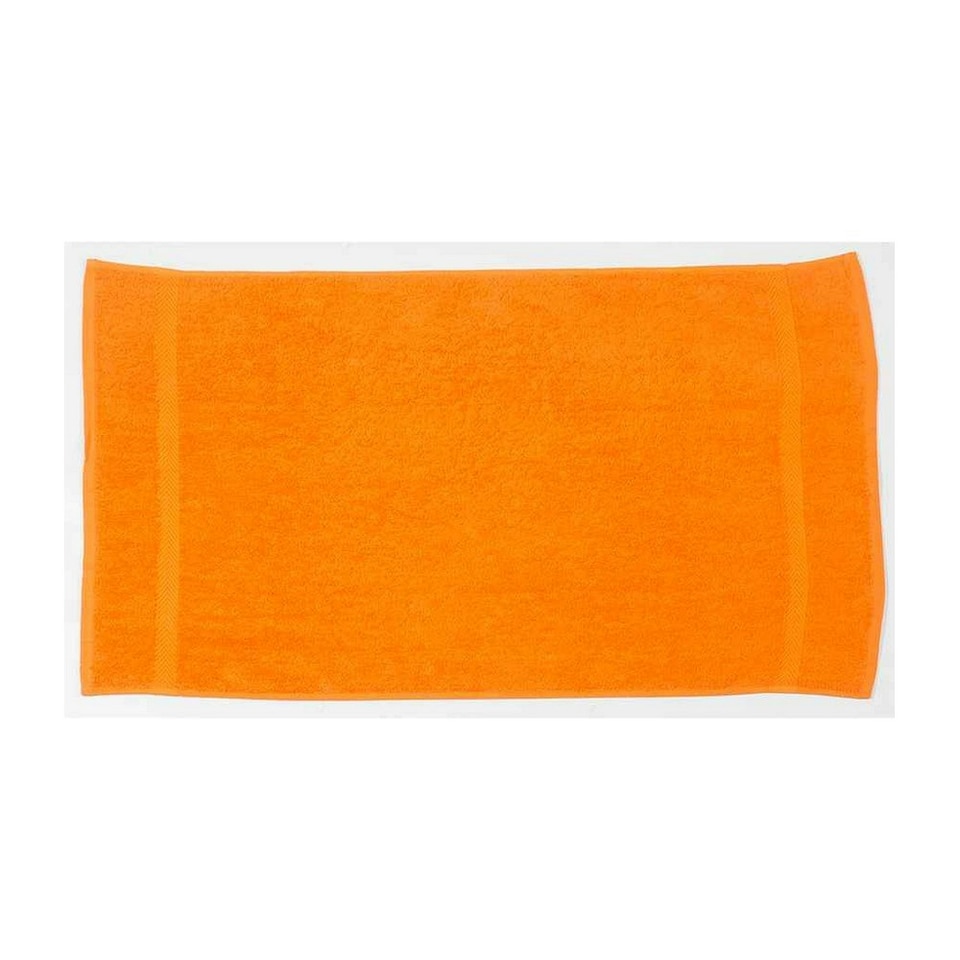 Towel City Luxury Hand Towel - Orange - One Size