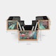 image 5 of BTFY Jungle Print Make Up Case Cosmetic Organiser with Lock | Multi