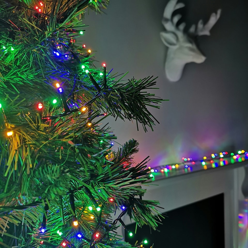 image 1 of Premier TreeBrights 500 LED Lights Multi-Coloured 12.5m