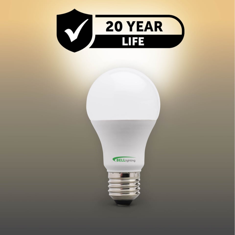 image 1 of BELL Lighting E27 Edison Screw 8.1W GLS Dimmable LED Light Bulbs Warm White 2700K