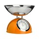 image 1 of Interiors By Premier Retro 5Kg Orange Kitchen Scale, Premium Constructed Kitchen Scale, Iron Steel Constructed Baking Scale