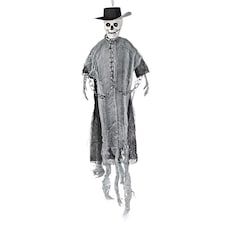 Priest Skeleton Settler Halloween Hanging Decoration 40cm