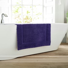 Quik Dri 1500gsm Bath Mat 50x80cm – Everday Absorbent Bathroom Mat | Purple | Violet | 50 x 80cm