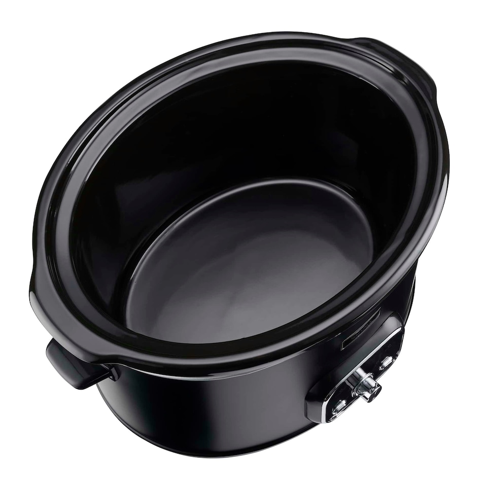 image 1 of Cooks Professional Digital Slow Cooker 8L with Dishwasher Safe Bowl, 3 Heat Settings, Keep Warm / Low / High & Delay Functions | Black
