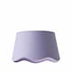 image 1 of ValueLights Mabel Small Lilac Scallop Edge Linen Shade