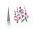 image 2 of Orchid Flowers Bright Abstract Floral Watercolour Art Card