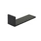 image 3 of Tutti Bambini Set of Three L-Shaped Wall Shelves - Slate Grey