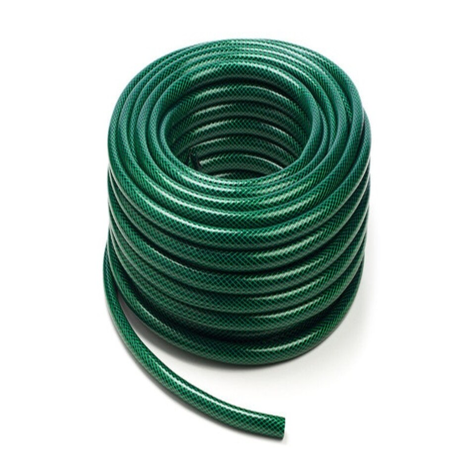 image 1 of 30M Flexible Garden Hose Set with Connectors - Leak-Proof Lightweight and Kink-Free 30M Watering Hose Kit for Home Lawn and Plant Care Green