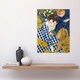 image 4 of Women with Dog Art Nouveau Painting Bonnard Huge Wall Art Print 18X24 In