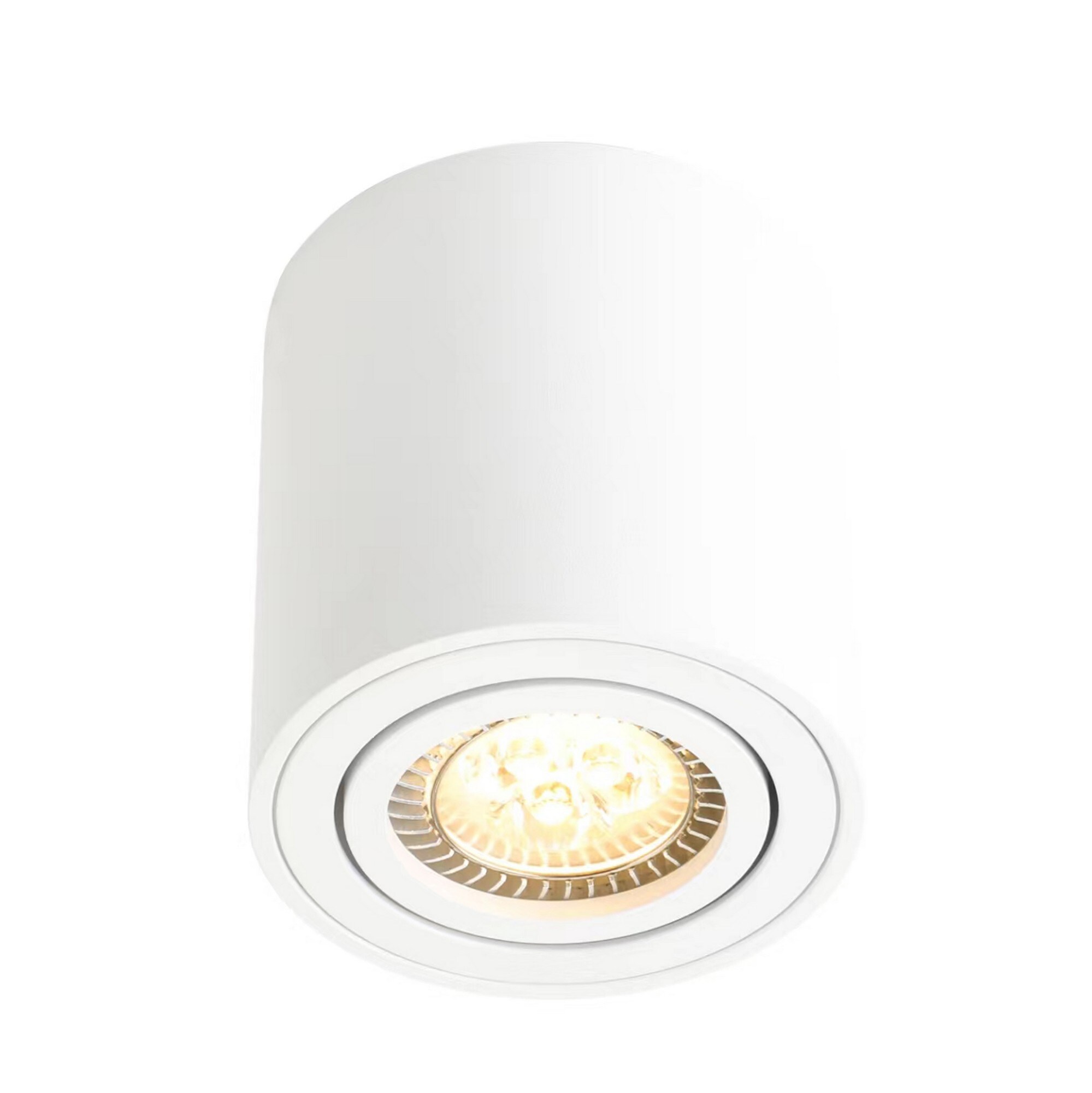 Nordlux Sabonis Indoor Surface Downlight White Aluminium GU10 Tilting, IP20 White White