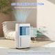 image 4 of HOMCOM 16L Dehumidifier with Filter, 5.5L Water Tank, Auto Defrost, Timer