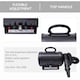 image 2 of PawHut 2800W Dog Hair Dryer Pet Grooming Blaster Blower Dryer 3 Nozzles, Black