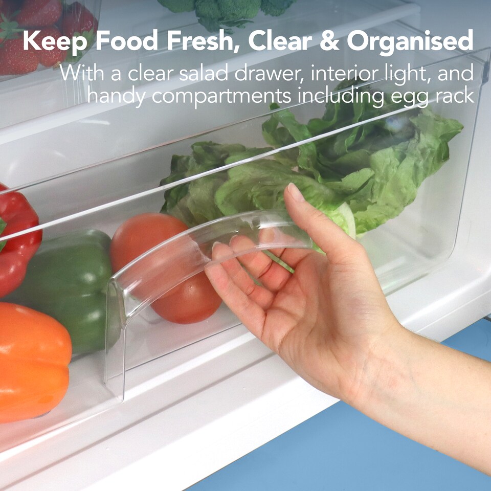 image 1 of Igenix IG255X Freestanding Under Counter Larder Fridge, 127 Litre, Inox