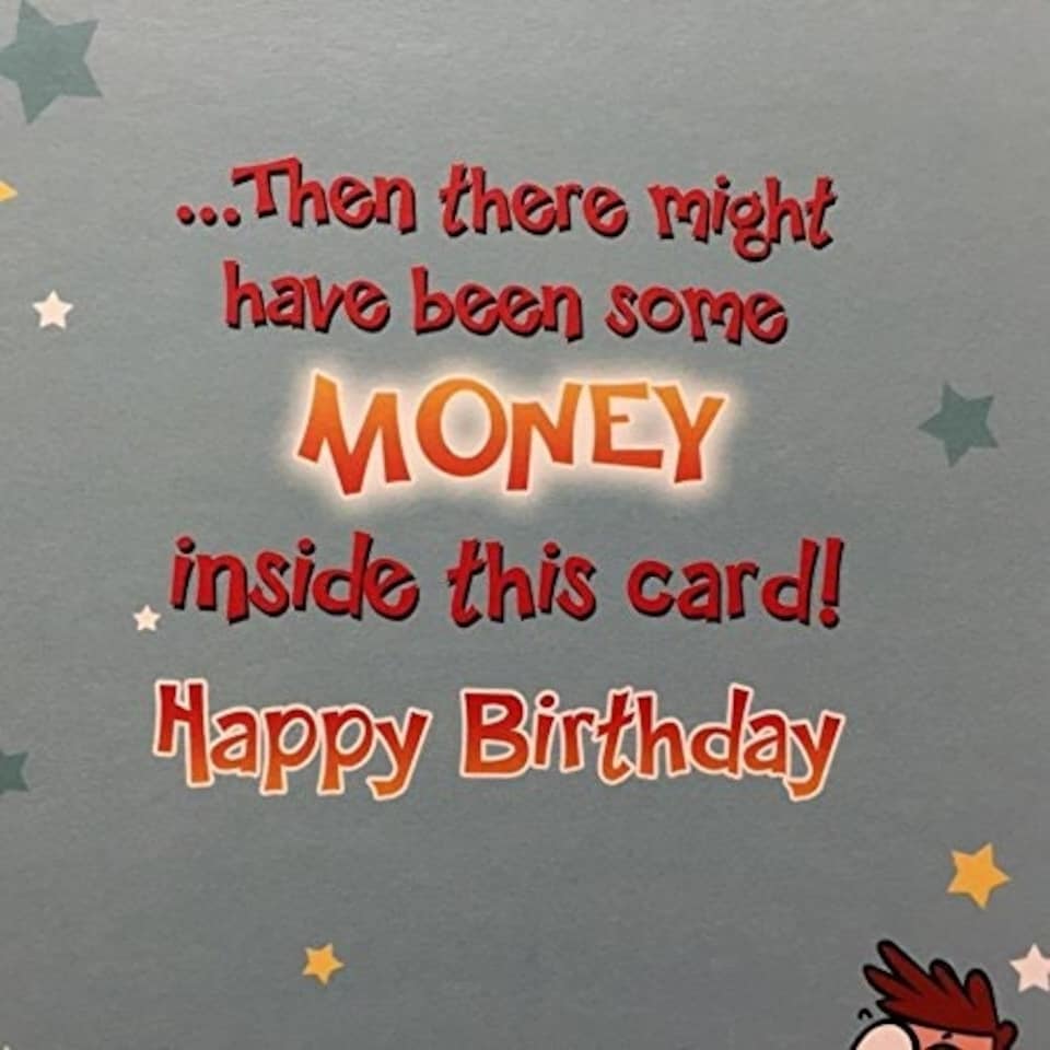 image 1 of SON - FANTASTIC & THOUGHTFUL WITTY WORDS HUMOUR COLOURFULL BIRTHDAY CARD