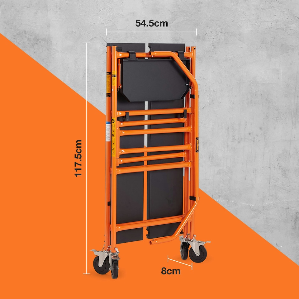 image 1 of VonHaus Mobile Work Platform with Wheels for Easy Transportation