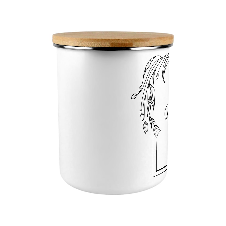 image 1 of Floral Border Extra Large Biscuit Tin