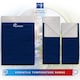 image 3 of SUNMER Double Sleeping Bag - Converts to 2 Singles - 4-Season 300GSM - Navy