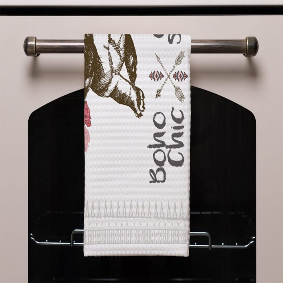 image 1 of portrait of french bulldog puppy (Kitchen Towel)