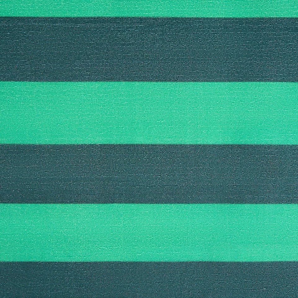 image 1 of OHS Print Beach Towel Bath Travel Quick Dry Microfibre Absorbent | Green | Green Stripes | One size