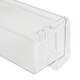 image 5 of SPARES2GO Lower Door Bottle Shelf for Caple RI558 RI737 RIL124 RIL125 RIL179 RIL891 RIL892 RIR179 Fridge Freezer Clear