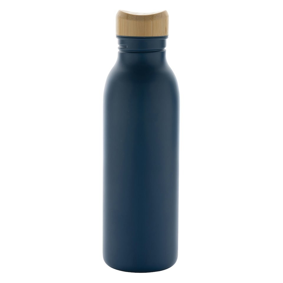 image 1 of Avira Alcor Bamboo 600ml Water Bottle - Navy - One Size Blue | One Size