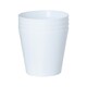 image 4 of Studio 4x 26cm Round Plastic Planter Grey