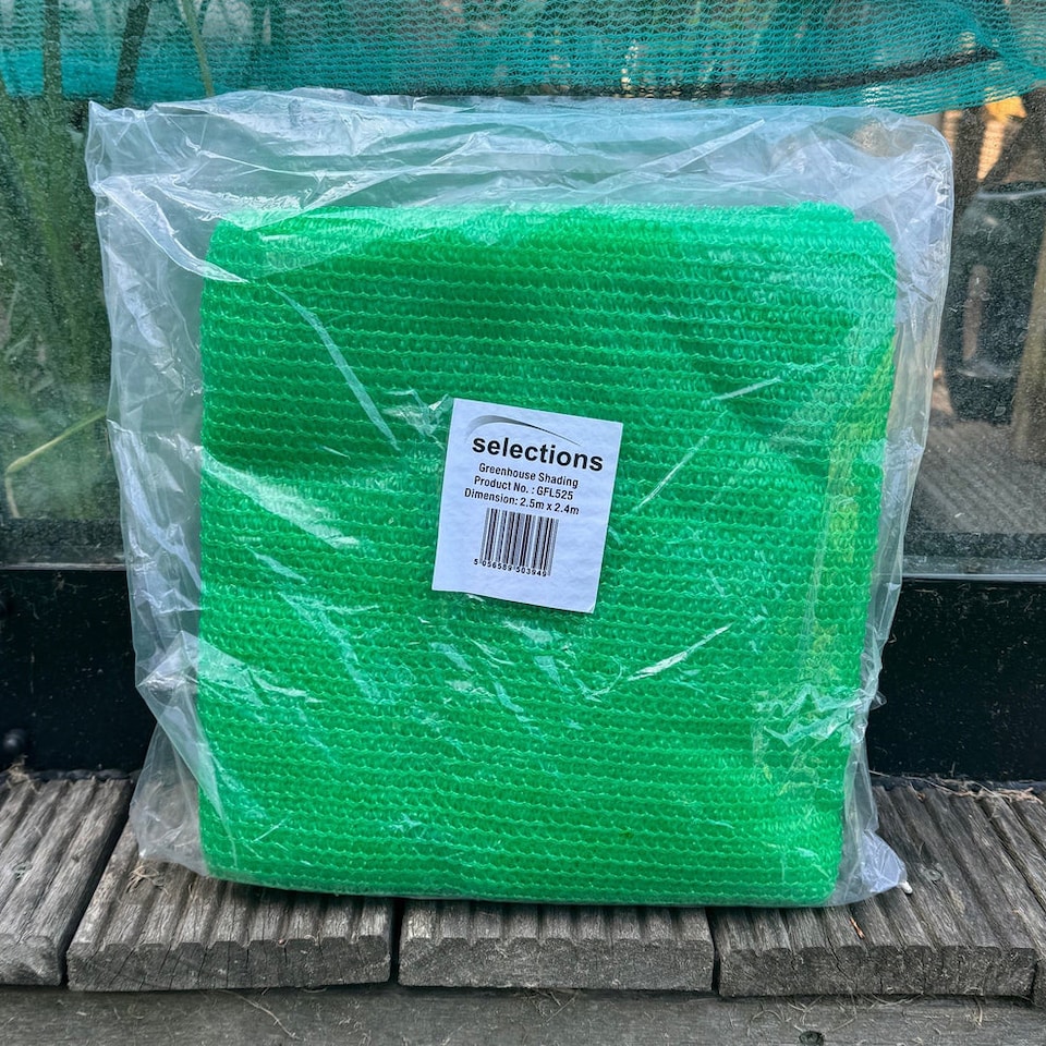 image 1 of Greenhouse Sun Shade & Privacy Screen Net (2.5m x 2.4m)