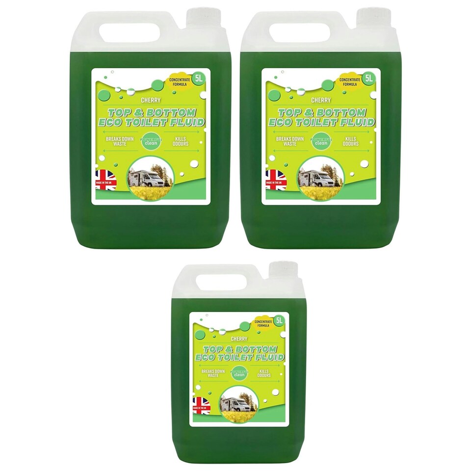 image 1 of 1 x 5L Powerful Concentrated Formula Top & Bottom Chemical Toilet Cleaner