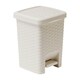 image 5 of Addis 6L Rattan Pedal Bin, Cream N/A