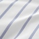image 5 of Bianca Hampton Stripe 200 Thread Count Cotton Reversible Duvet Cover Set | Blue | Super King