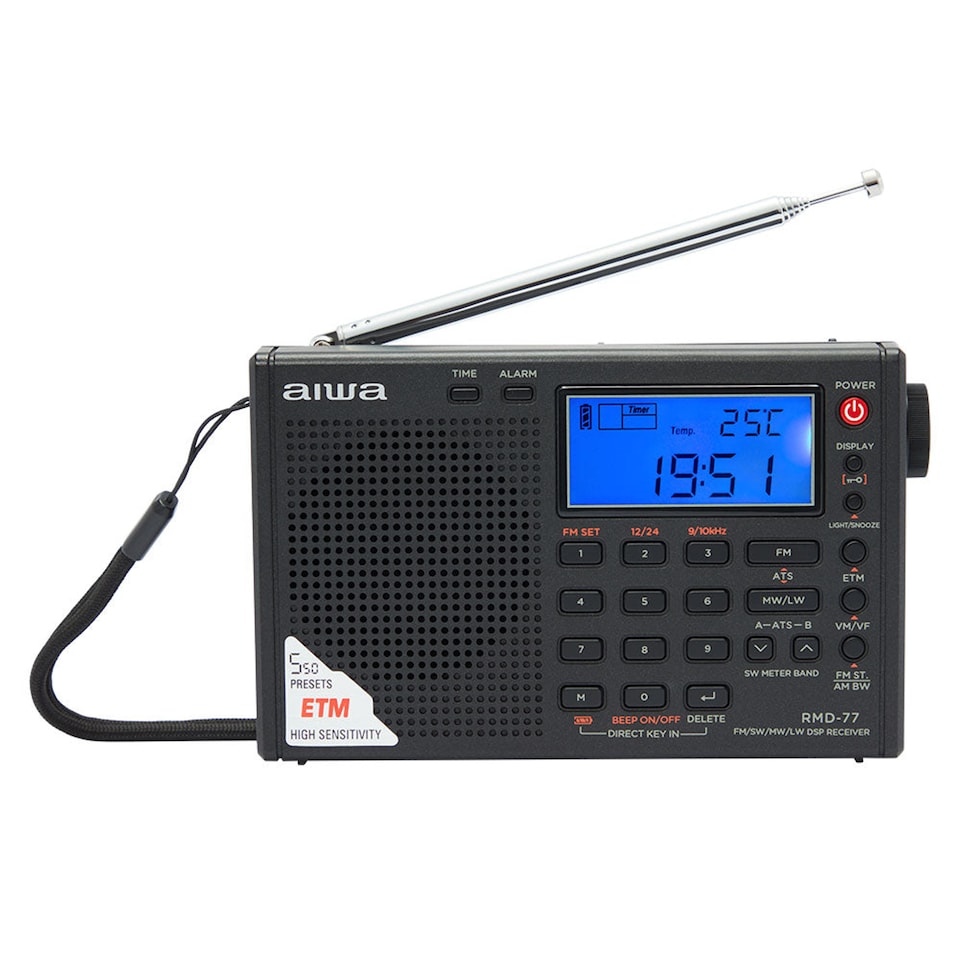 image 1 of Aiwa RMD-77 Radio  in Black