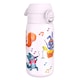 image 1 of Leak Proof Kids Water Bottle, Stainless Steel, 400ml (13oz) | Purple | Animal Band | One Size