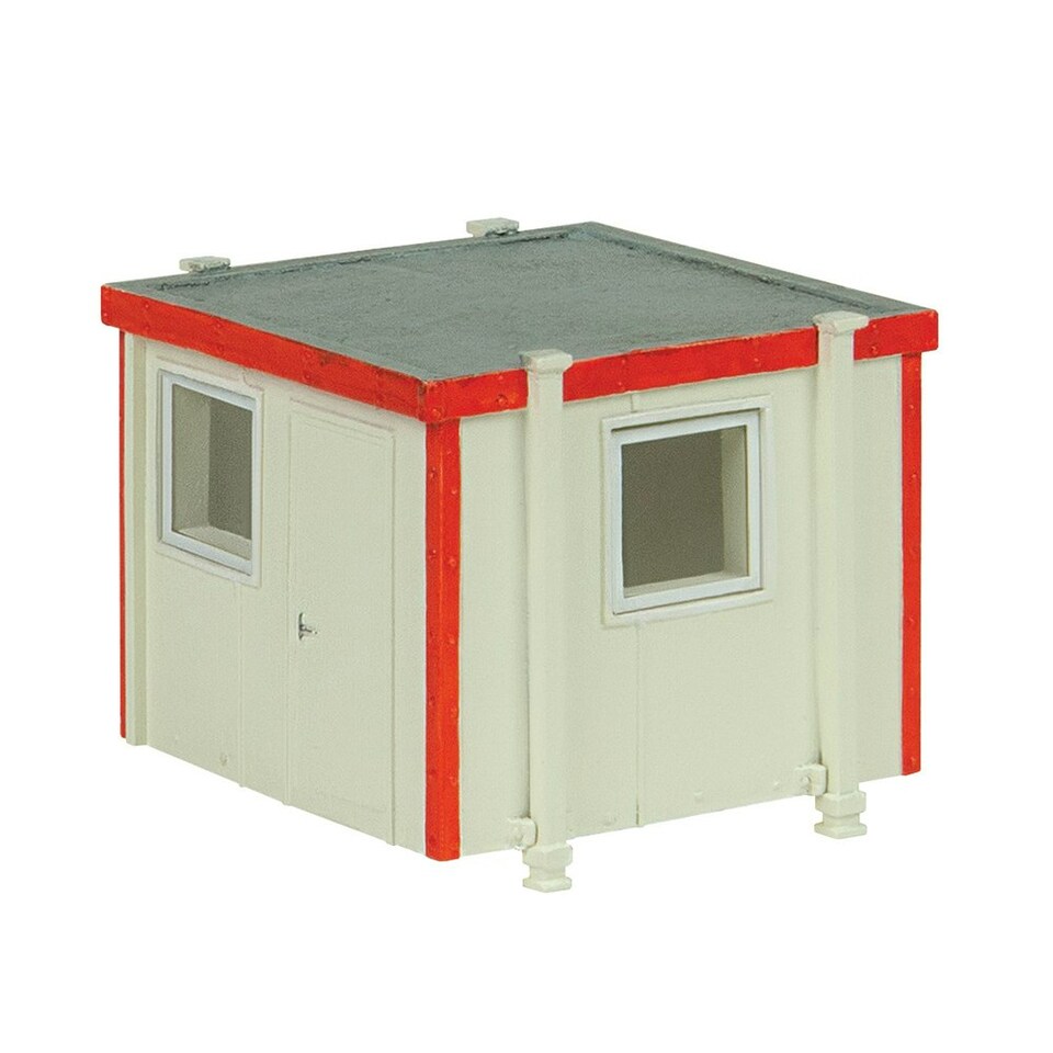 Bachmann Scenecraft Small Portable Office Red (Pre-Built)
