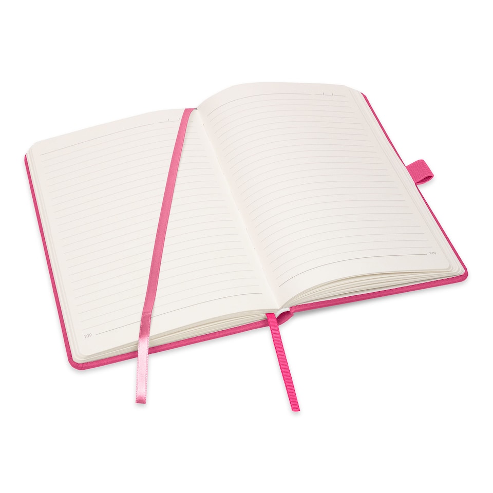 image 1 of Notes London A5 Italian Styled Moretti Notebook Pink
