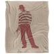 image 1 of Nightmare On Elm Street Pose Freddy Krueger Blanket - Multicoloured - One Size