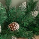 image 5 of 2.7m Snow Tipped Christmas Garland with Pine Cones and Mixed Needles