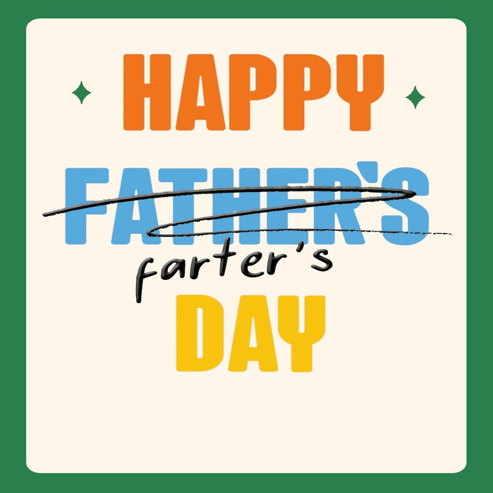 image 1 of Happy Farter's Day - Father's Day Card