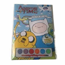 A4 Adventure Time Poster Paint Art Set