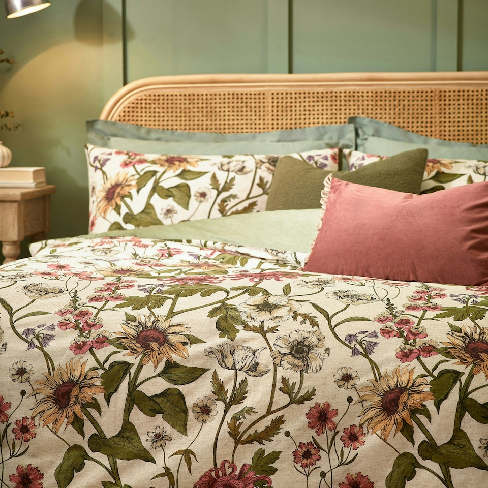 image 1 of Wylder Wallflower Botanical Single Duvet Cover Set