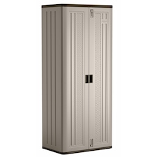 Suncast Haven Tall Storage Cabinet Grey