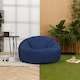 image 6 of Icon Kingston Adult Classic Indoor Outdoor Bean Bag, Navy