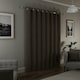 image 5 of Austin Natural Blackout Curtains 46 x 90 inch (117 x 229 cm) 100% Blackout Eyelet Thermal Noise Reducing Curtains for Bedroom and Living Room