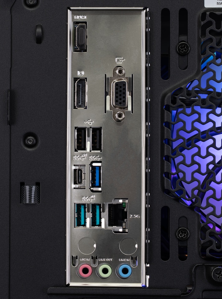 image 1 of PCSpecialist PRO Gaming PC - Intel i7-14700F Nvidia RTX 5070 32GB RAM 2TB M.2 SSD Windows 11 Home