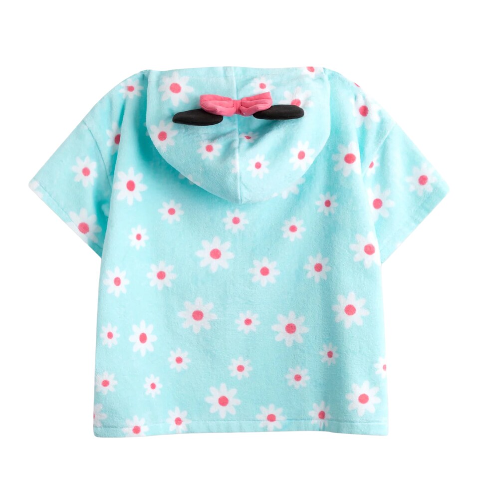 image 1 of Disney Girls Minnie Mouse Towelling Short Pyjama Set | Blue | Blue | 1