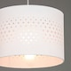 image 5 of BHS Laser Cut Easy Fit Light Shade, White